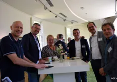 Ben Jongert (Fairtrade Nederland), Henri van Hassel (BASF Vegetable Seeds), Jolanda van der Hak (Growers United), Edwin Vanlaerhoven (Certhon), Jack Stroeken (EkoMenu) en Ivo van Boekel (Jumbo Supermarkten)