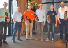 Boudewijn Jansen, Jan Boone, Wim Mol, Wim Waterman, Werner Verschueren en Piet van Liere werden bedankt voor doorgeven van de cijfers voor de beursnoteringen.