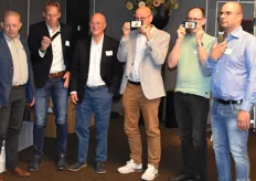 Jan van de Velde, Jaap Jonker, Peter Beemsterboer, Kees van den Bosch, Boudewijn Jansen en Koen Nieuwenhuijse.