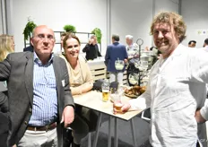 Pieter Kok (Vrugteboom), Linda Schokker en Carl van de Wiel (Agro Centre Holland)