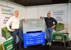 Eric van Essen en Gilbert Mommertz van Boxpall, zij hopen de Ivy gasinjectie kisten binnenkort ook in Nederland te kunnen introduceren