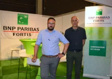 Joachim Willem en Dirk Peeters van BNP Paribas Fortis