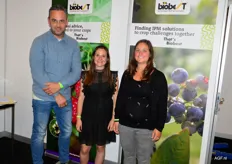 Nick Nagels, Gaby van Kemenade en Eline Braet van BioBest