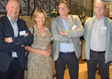 Maarten De Moor van Lava, Hilde Dhuyvetter en Luc De Waele van Ingro, Peter Deryck van het departement L&V