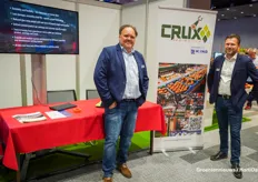 Ernst-Jan Monden & Michel van Reenen van Crux Robotics.